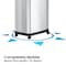 Hls Commercial 24 gal Rectangular Indoor Metal Can, Silver, Push Door, Stainless Steel, 11 in HLS24DPO - alternate 5