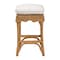 Bali & Pari Muy Bohemian Scallop Honey Rattan Counter Stool 252-13663-ZORO - alternate 7