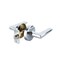 Sapphire Contra Series Light-Duty Residential Tubular Lever with UL Latch, Grade 3 Passage in Polished Chrome LS-CON10-US26-UL - alternate 1