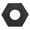 Jrex Safety 16 lb Hexagonal Rubber Base for Channelizer Cones BASE-JR-H-16 - alternate 1