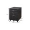 Homeroots 16" Espresso Wood Three Drawers Filing Cabinet 723070 - alternate 7