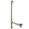 Kingston Brass Double Swivel Toe Touch Waste and Overflow, Brushed Nickel CC2718 - alternate 1