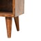 Homeroots 20" Brown Solid Wood One Drawer Nightstand 651578 - alternate 11