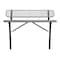 Leisure Craft Bench/Back, Ingroud Mount, 6ft., Granite B6WBIG-GRANITE - alternate 1