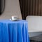 Smarty Had A Party 84 Navy Round Disposable Plastic Tablecloths 96 Tablecloths, 96PK 823270-NV-CASE - alternate 5