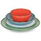 Elama Evelyn 20 Piece Mix and Match Round Stoneware Dinnerware Set in Assorted Colors ELM-EVELYN - alternate 8