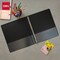 Deli Std Duty View Binder 0.5in, Letter, D-Ring, PVC-Free, Black, 12PK CF566-BK - alternate 4