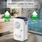 Edendirect 38 pt. 2200 sq. ft. Portable Dehumidifier in White with Auto Defrost, Continuous Run ZR-1906 - alternate 6