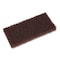 Boardwalk Heavy-Duty Utility Pad, 4.62 x 10, Brown, 10PK 7100359808 - alternate 4