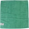 Genuine Joe General Purpose Microfiber Cloth - 16 x 16 - Green, 15PK GJO39505CT - alternate 2