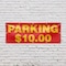 Signmission Parking $10 Dollars, 48 Inch x 120 Inch, Vinyl Banner B-120-30775 - alternate 5