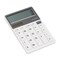 Deli NUSIGN Calculator, Dual Power, 5 Angle, Anti-Slip Base, White, 20PK ENS042 - alternate 3