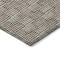 Homeroots 3' X 5' Brown And Beige Geometric Washable Indoor Outdoor Area Rug 594983 - alternate 6