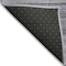 Homeroots 9' X 12' Purple Lavender And Gray Striped Washable Indoor Outdoor Area Rug 588068 - alternate 7