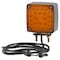 Grote Lighting Hi Count Double-Face LED Stop Tail Turn Lights, Amber, Chrome, 12V, Pedestal Mount G5543 - alternate 3