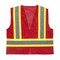 Radians Hi-Vis Econ TpO/Cl1 Two Tone Safety Vest-Red-3X SV22-1ZRM-3X - alternate 9