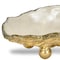 Homeroots 8in Gold Resin Handmade Trinket Tray 713013 - alternate 4