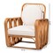 Bali & Pari Tiramisu Bohemian Light Honey Rattan Arm Chair 251-13877-ZORO - alternate 7