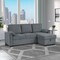 Global Furniture Usa Contemporary U0808 Dark Grey Reversible Sofa Bed U0808-DARK GREY-REVERSIBLE SOFA BED - alternate 6