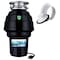 Eco Logic 1-1/4 HP Continuous Feed Garbage Disposal with White Sink Flange 10-US-EL-10-DS-3B-WH - alternate 1