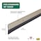 M-D Building Products 36 in. Satin Nickel Aluminum and Vinyl Heavy-duty Screw-on Door Sweep 48996 - alternate 4