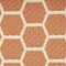 Homeroots 4' X 6' Coral And Ivory Geometric Indoor Outdoor Area Rug 554805 - alternate 7