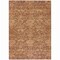 Homeroots 9' X 12' Brown And Tan Damask Washable Indoor Outdoor Area Rug 603375 - alternate 7