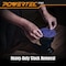 Powertec 5in Hook & Loop Sanding Discs, Zirconia, 40/60/80/120/220 Grit, 50PK & Abrasive Cleaning Stick 45301ZN - alternate 8