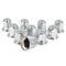 Mytee Products Chrome Metal Push-On Lug Nut Cover with Flange, 33mm, 2in H, Set of 60 Pcs, 6PK LNC-CHROME-51x33x6 - alternate 7