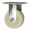 Service Caster 4 Inch Stainless Steel Nylon Wheel Rigid Caster with Roller Bearing SCC SCC-SS30R420-NYR - alternate 1
