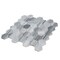 Apollo Tile Gray 12x12 Equator Marble Polished Floor and Wall Mosaic Tile 4.83 sqft/case, 5PK APLMRM88G28A - alternate 5