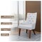 Leisuremod Spruce Collection Modern Wooden Dining Chair in Light Grey SC24LGR - alternate 6