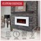 Northwest Wall Mounted Electric Fireplace Heater - 10-Color LED Flame and 3 Media Backgrounds 80-2000A-36-WHITE - alternate 8