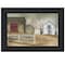 Homeroots Old Stone Barn Black Framed Print Wall Art 406296 - alternate 1