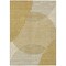 Homeroots 8' X 10' Gold And Beige Geometric Washable Indoor Outdoor Area Rug 597634 - alternate 6