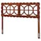 Baxton Studio Nansen Wood Headboard with Scalloped Frame, Queen, Walnut 265-14467-ZORO - alternate 1