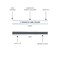 C-Line Products Label Holder, PVC, 5 in H 87805 - alternate 2
