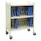 Omnimed Economy Closed Chart Rack, 20 Binder Capacity 260120-BG - alternate 1