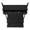 Homeroots 32" Black Computer Desk With Four Drawers 489872 - alternate 6