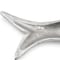Homeroots 23" Silver Cast Aluminum Fish Serving Tray 634490 - alternate 3