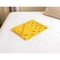 Homeroots 50" X 70" Yellow And Black Floral Cotton Quilted Kantha Throw Blanket with Embroidery 544553 - alternate 4