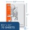 Whitelines Case of Whitelines Spiral Wirebound Lined Notebooks, 1 Subject, Gray Paper, 11"x8.5", 70 sheets, PK12 17000CS - alternate 4