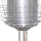 Homeroots 11000 BTU Silver Steel Propane Cylindrical Pole Tabletop Patio Heater 480580 - alternate 4