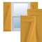 Ekena Millwork True Fit PVC, Three Board Joined Board-n-Batten Shutters w/Z-Bar, Turmeric , 16 1/8W x 42H, PR TFP102BBF16X042TU - alternate 1
