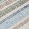 Homeroots 5' X 8' Navy Blue And Beige Striped Washable Indoor Outdoor Area Rug 632228 - alternate 7