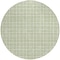 Homeroots 8' Sage And Ivory Round Geometric Washable Indoor Outdoor Area Rug 614715 - alternate 6