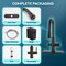 Anzzi Sunset 4-in-1 Single Handle 17.5 in. Faucet with Boiler Tank and Filter in Matte Black KF-AZ401MB - alternate 7