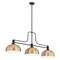 Z-Lite Melange Matte Black 3 Light Billiard 725-3MB-D13HBR - alternate 3