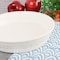 Our Table Simply White 9.5 Inch Round Porcelain Fresh Baked Pie Plate 133007.01 - alternate 4