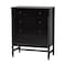 Baxton Studio Brantley Spindle Bedroom Set with Chest, Black, Queen 272-14805-14806-14807-14808-ZORO - alternate 4